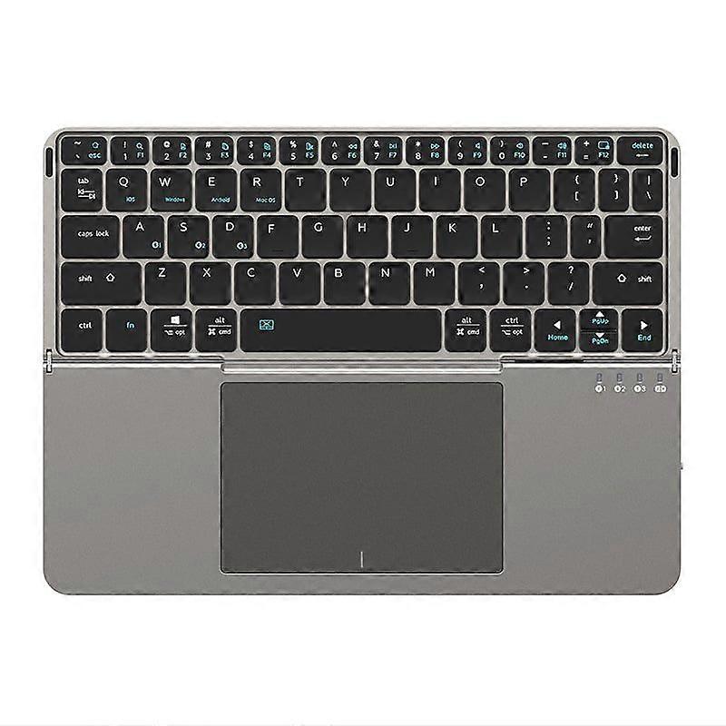 Fold  Keyboard for  Bluetooth Wireless Portable Touch Pad Notebook Computer Bracket Accessories Gift