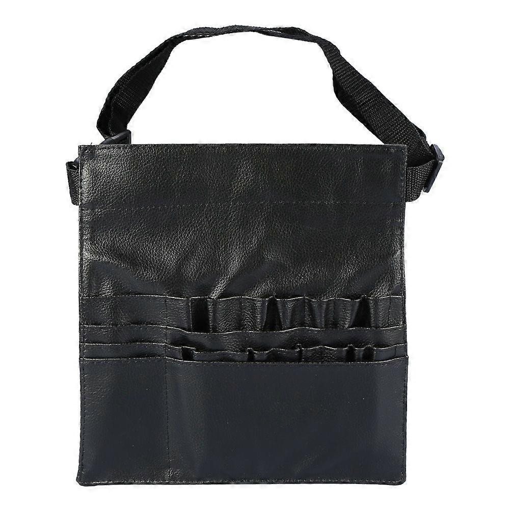 Professional Black PU Makeup Brush Storage Case