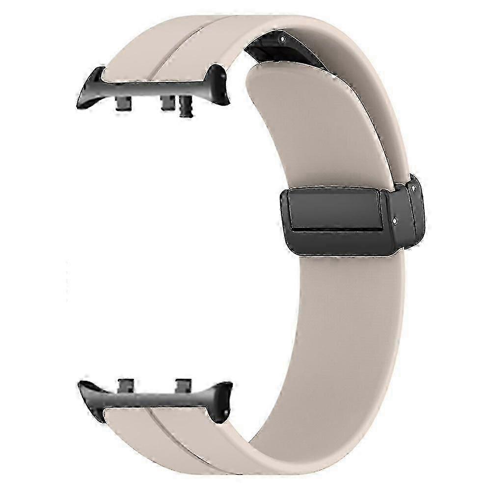 Bracelet de montre de rechange en silicone à boucle magnétique pliable pour Huawei Watch D2 - Vert armée, zxl