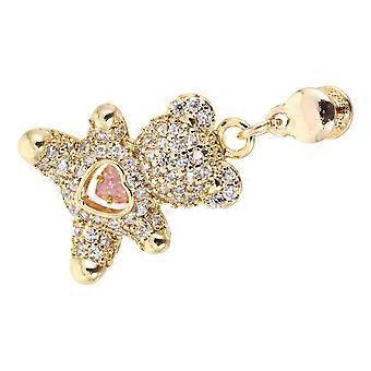 Silicone Watchband Charm Pendant Delicate Alloy Charm for Watchband Decoration