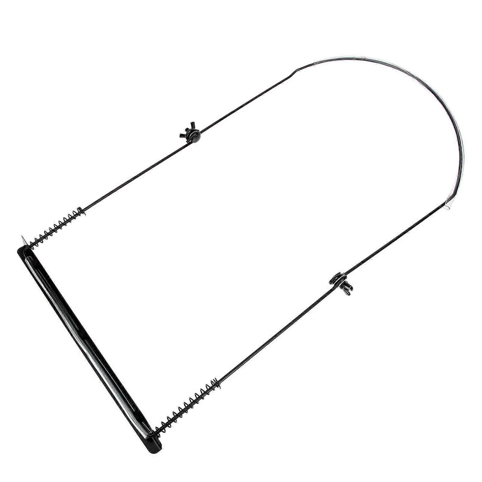 Débutant Harmonica Neck Holder Réglable Bouche Orgue Support Harmonica Harpe Rack Noir