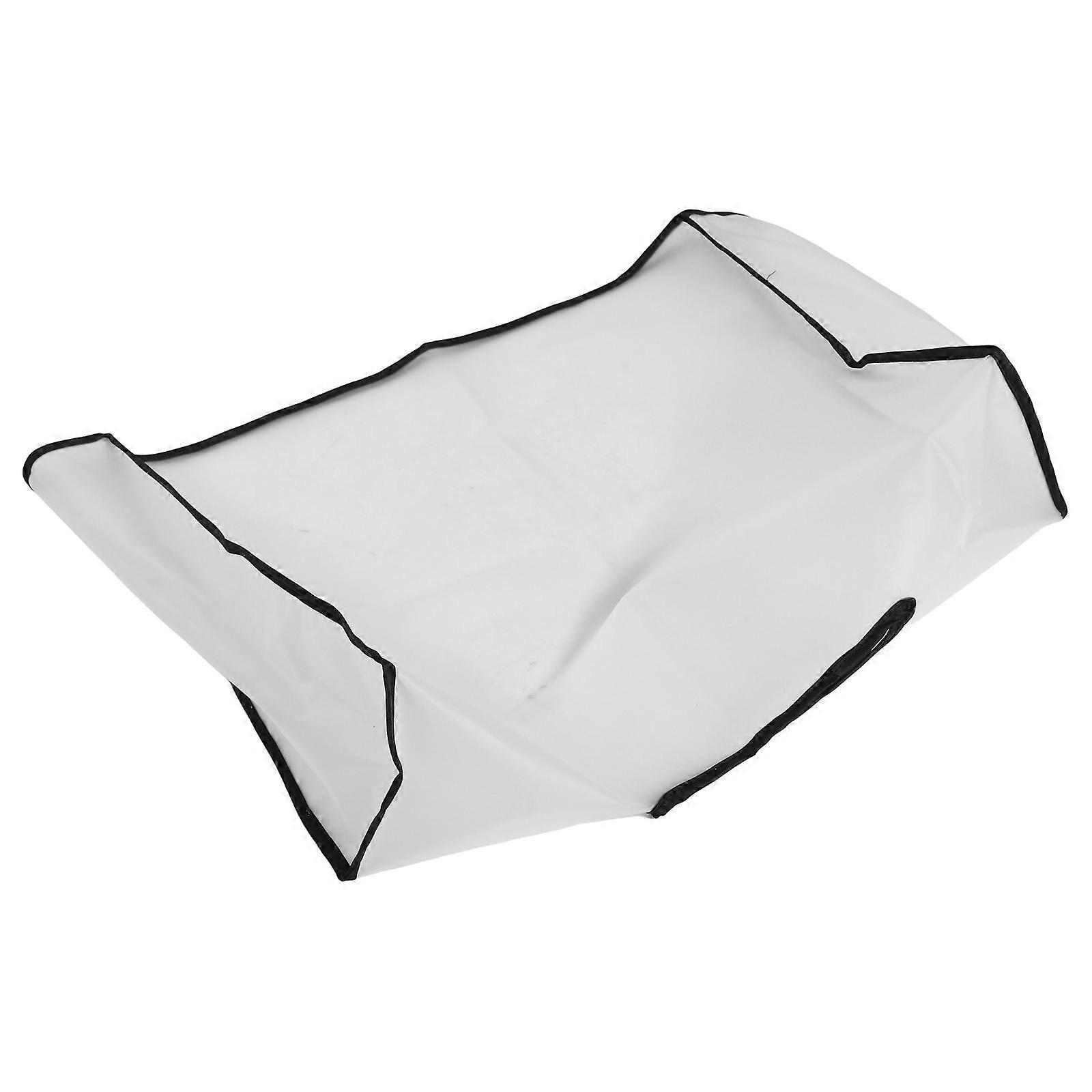 Funda protectora transparente e impermeable para bolso de mano.