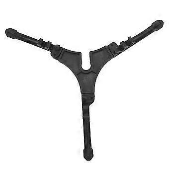 Versatile Canister Stand, Camping Travel Equipment for Outdoor Stove Support, Nylon Plastic Construction Gas Tank Stand with Strong Stability,