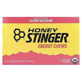 Honey Stinger, Energy Chews, Cherry Blossom, 12 Packets, 1.8 oz (50 g) Each
