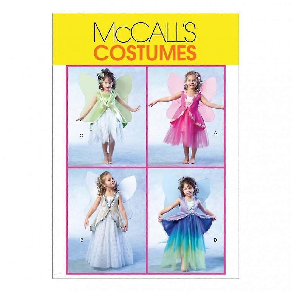 McCalls Sewing Pattern 4887 Kids Ages: 2-3-4-5