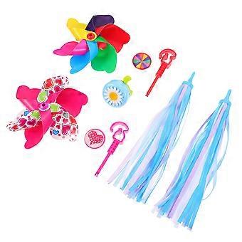 Set decorativo per bicicletta con mulini a vento per bicicletta, 1 set per bambini