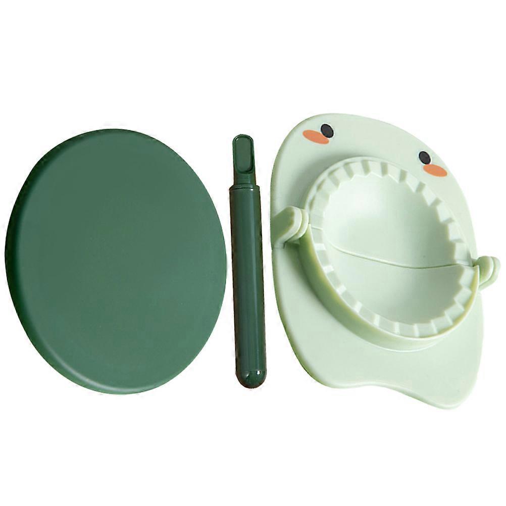 Dumpling Maker Mold Set for Dumpling Making 5Sets Kitchen Dumplings Tool Green