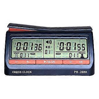 Professionele schaakklok, schaakspeltimer, multifunctionele schaakklok, urenteller, stopwatch, internationale schaakklok