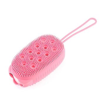 2-pack exfolierande silikonkroppsskrubbar