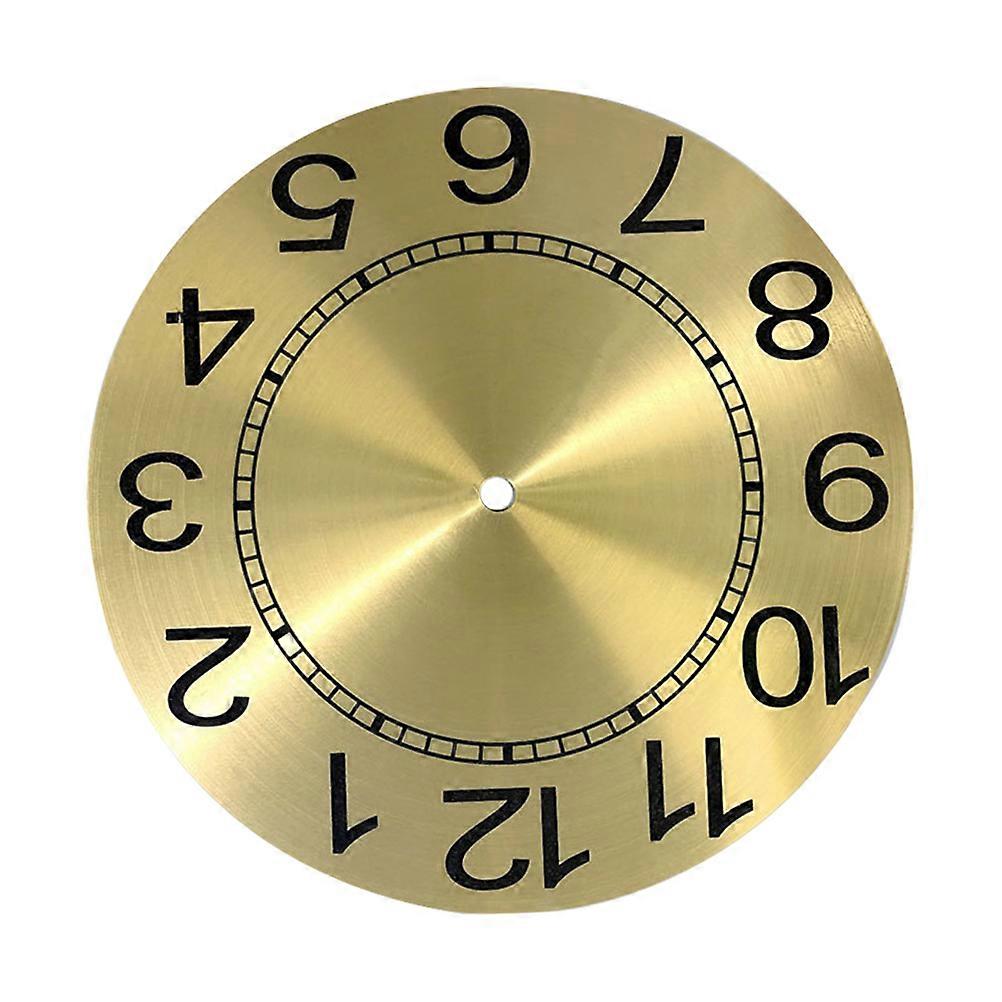Wall Clock Dial DIY Clock Dial Replacement Dial Part for DIY Clock Making Round Clock Dial Part