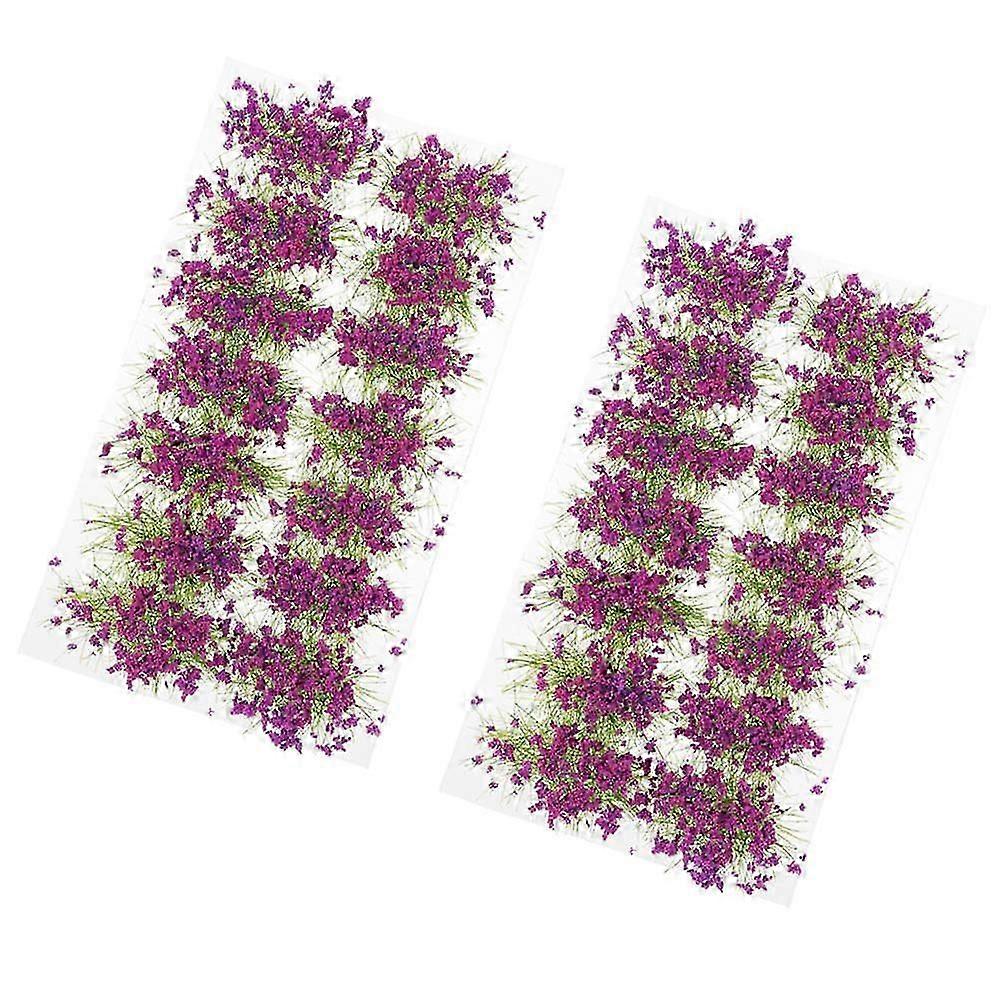 Mini Resin Flower Cluster DIY Decorations, 2 Boxes