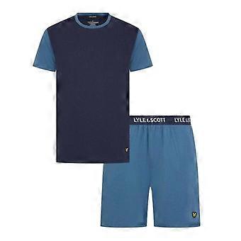 Lyle & Scott Heren Jersey Korte Pyjama Set