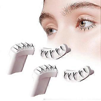 Untere Wimpern Stempel, Untere Wimpern Stempel Werkzeug, Falsche Wimpern Silikon Stempel DIY Untere Wimpern Verlängerungen Natürliches Aussehen