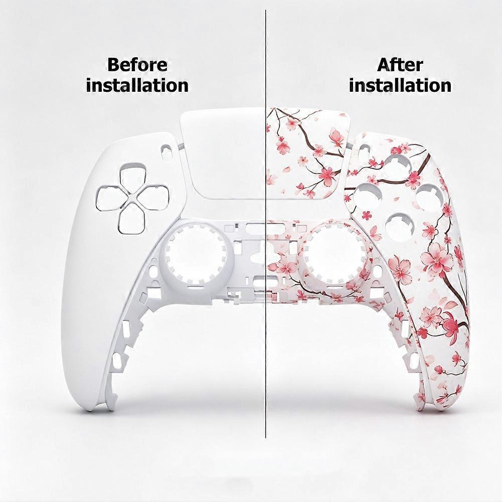 Replacement Shell for PS5 Game Controller Shell DIY Housing Faceplate BDM-010/020/030/040/050 Front Case