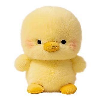 Pluche, zacht kuiken knuffeldier met realistisch ontwerp, ideaal als slaaphulpmiddel, angstverminderend knuffeldier voor kinderen en volwassenen. Schattig en knuffelbaar voor comfort en speelplezier.