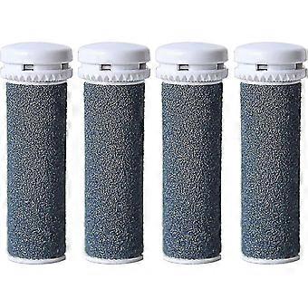 Rouleaux de rechange Emjoi Micro Pedi [paquet de 4] - Compatible avec les rouleaux extra grossiers