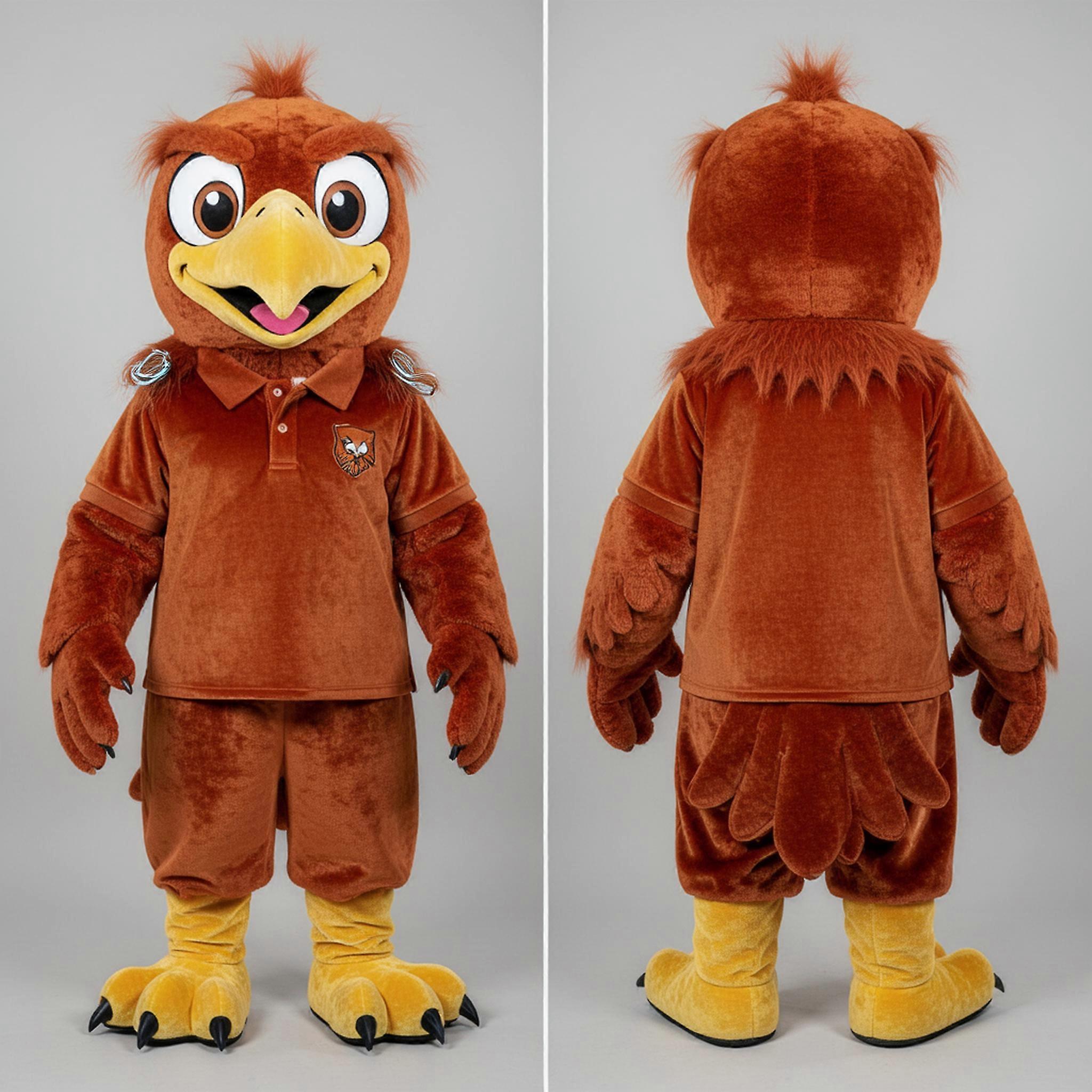 MASTICOT Rust Gold Oversized Haasts Eagle Mascot