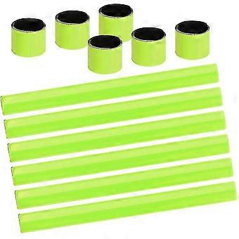 Refleksbånd, 12pcs Snap Armbånd, Klapp Armbånd, Sikkerhetsbånd, Re