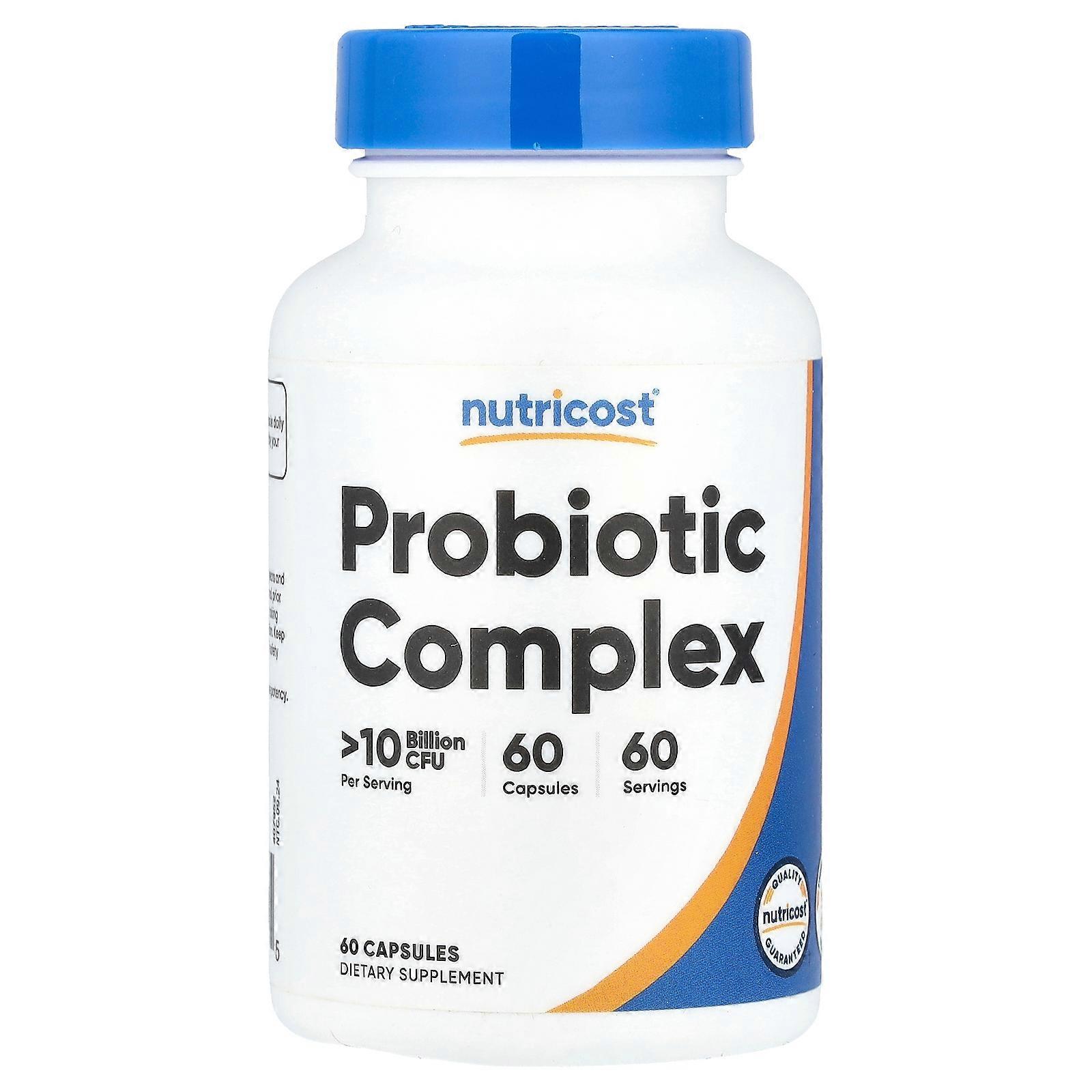 2 x Nutricost, Probiotic Complex, 60 Capsules