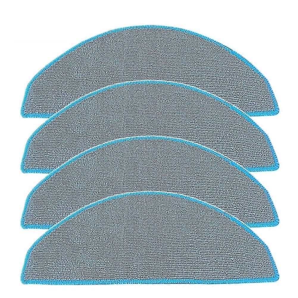 Mop Cloth Replacement 4Pack, Washable Microfiber Pads for Roomba 105 Combo AutoEmpty Dock