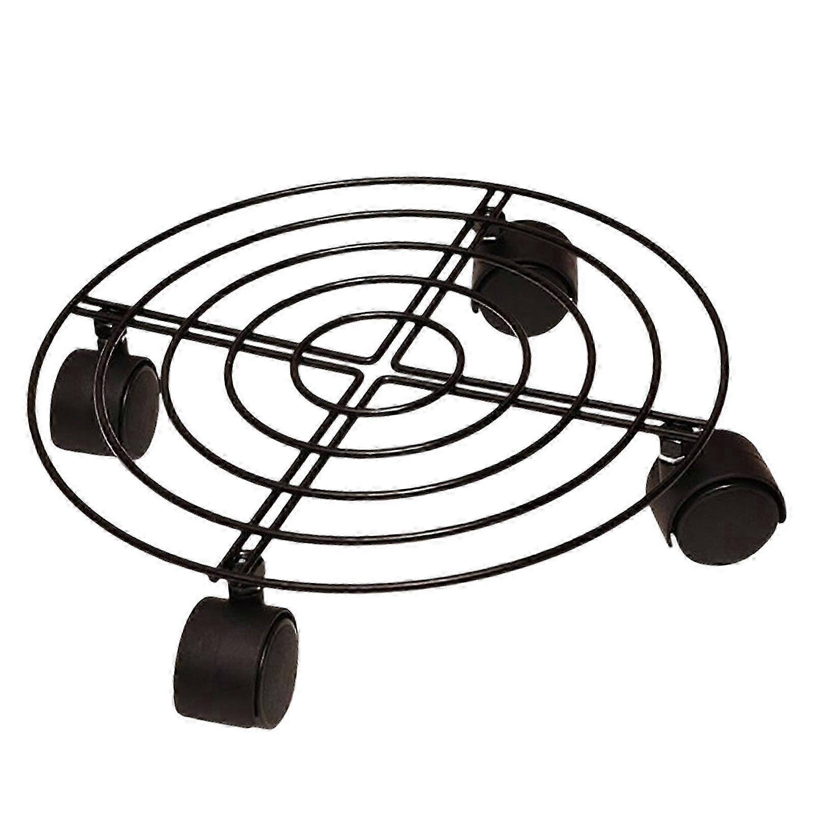 Low Profile Iron Planter Roller Stand