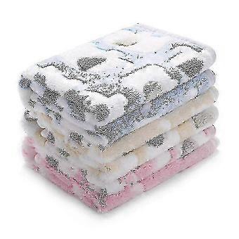3-teiliges Set fusselfreier Flanelldecken für Haustiere