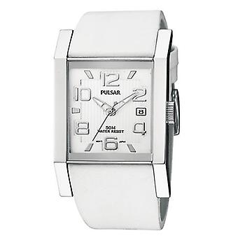 Pulsar casablanca Quartz Analog Woman Watch with Cowhide Bracelet PXDA89X
