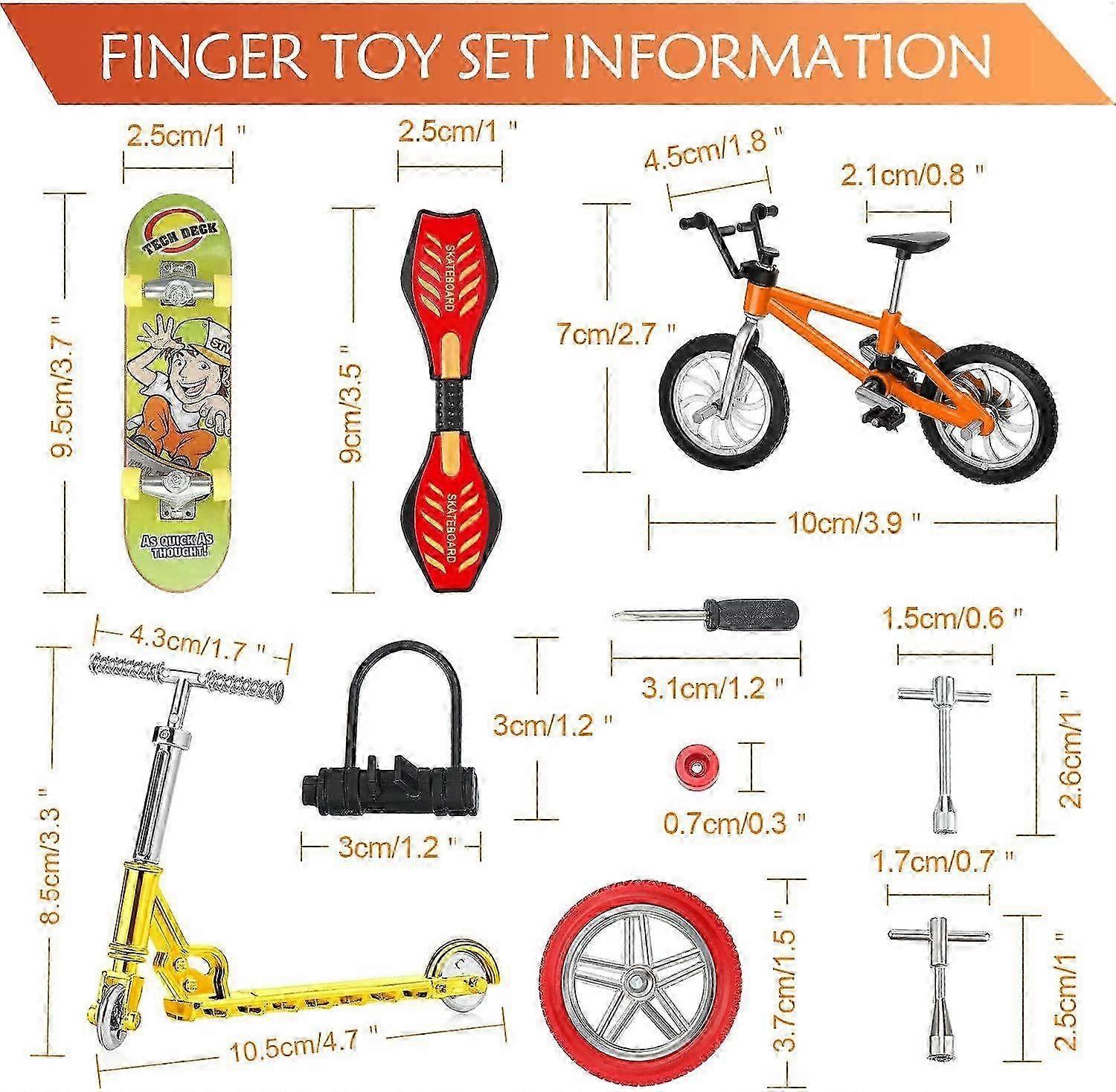 18-Pc Mini Finger Movement Set