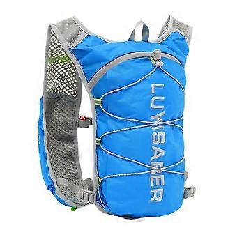 Lightweight Hydration Pack with Reflective Safety Design, Adjustable Straps and Breathable Back Padding for Running, Cycling and Hiking