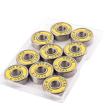 10 Stuks Skateboard Kogellagers | ABEC 9 Wrijvingsvrije Lagers
