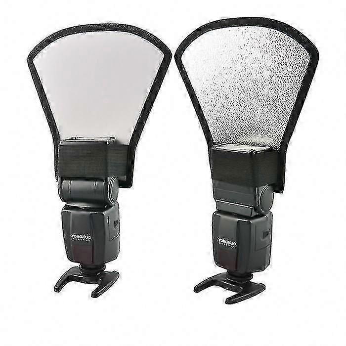 Fan-Shaped Silver Flash Diffuser