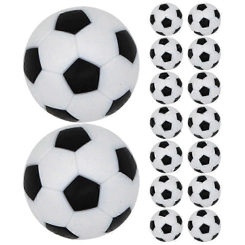 2.3cm HIPS Foosball Balls 16Pcs