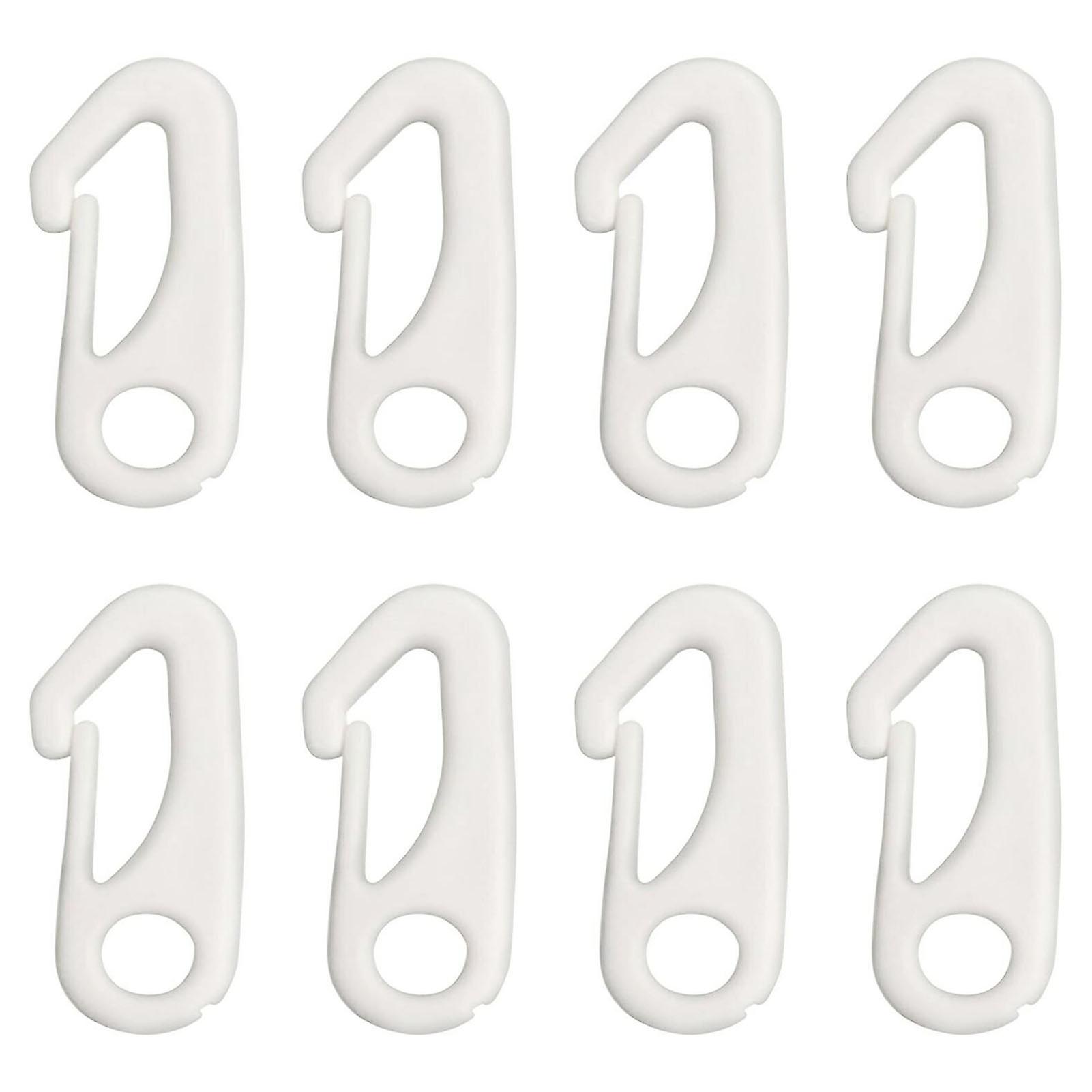8pcs Flagpole Clips Indoor Reusable Camping Accessories Perfect For For Awning Tent Car Cover