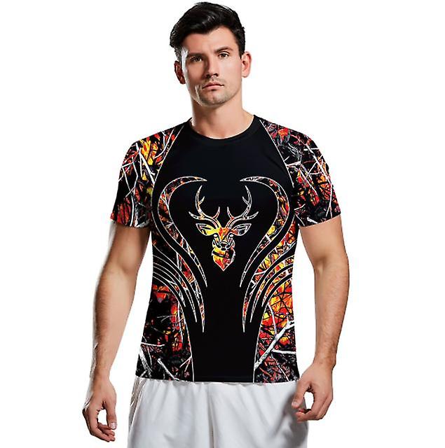 2022 Hot Selling New Outlet Ανδρικά και γυναικεία κοντομάνικα κοίλα μπλουζάκια ζευγαριού ψηφιακής εκτύπωσης 3d