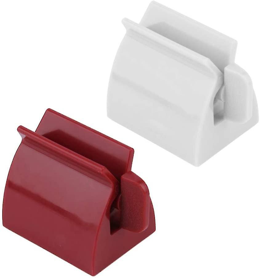 2-piece Rolling Tube Toothpaste Squeezer, Toothpaste Holder