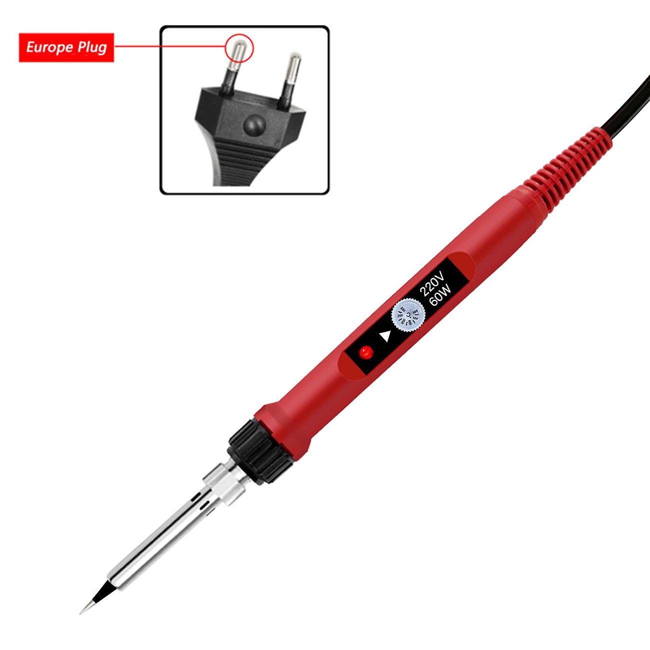 60w Electric Digital Soldering Iron Station Temperature Adjustable Soldering Tip