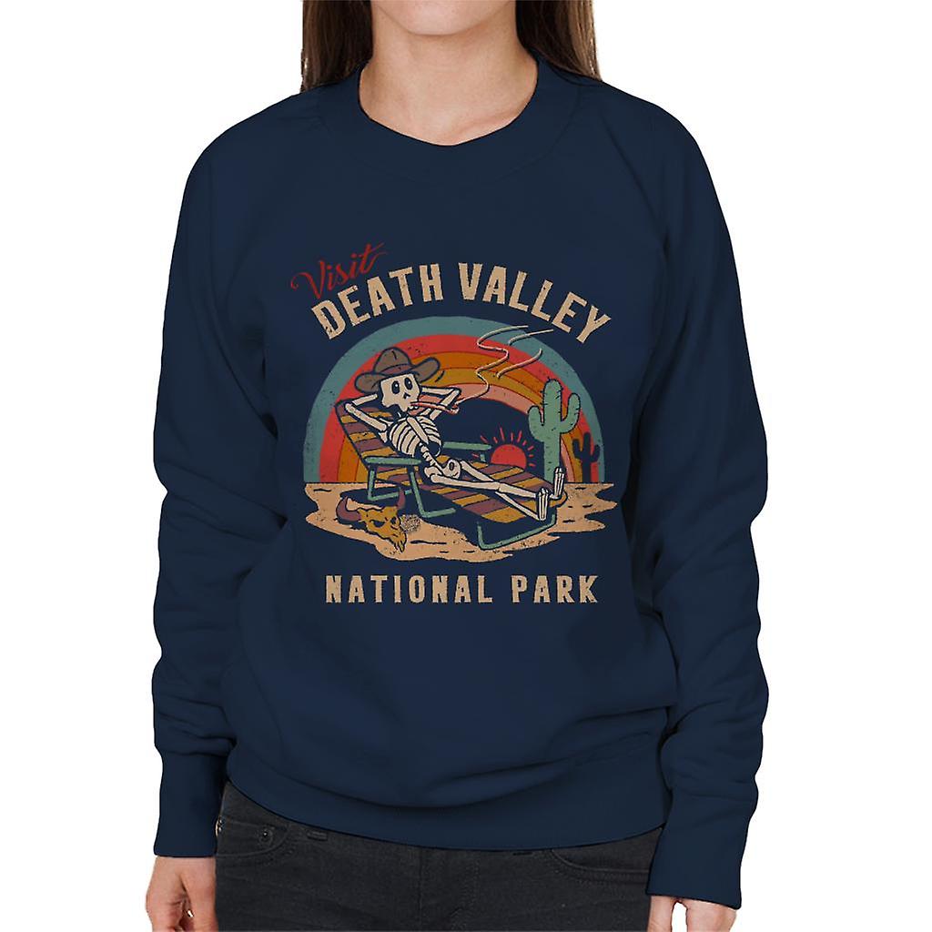 US National Parks Visit Death Valley Women's Sweatshirt