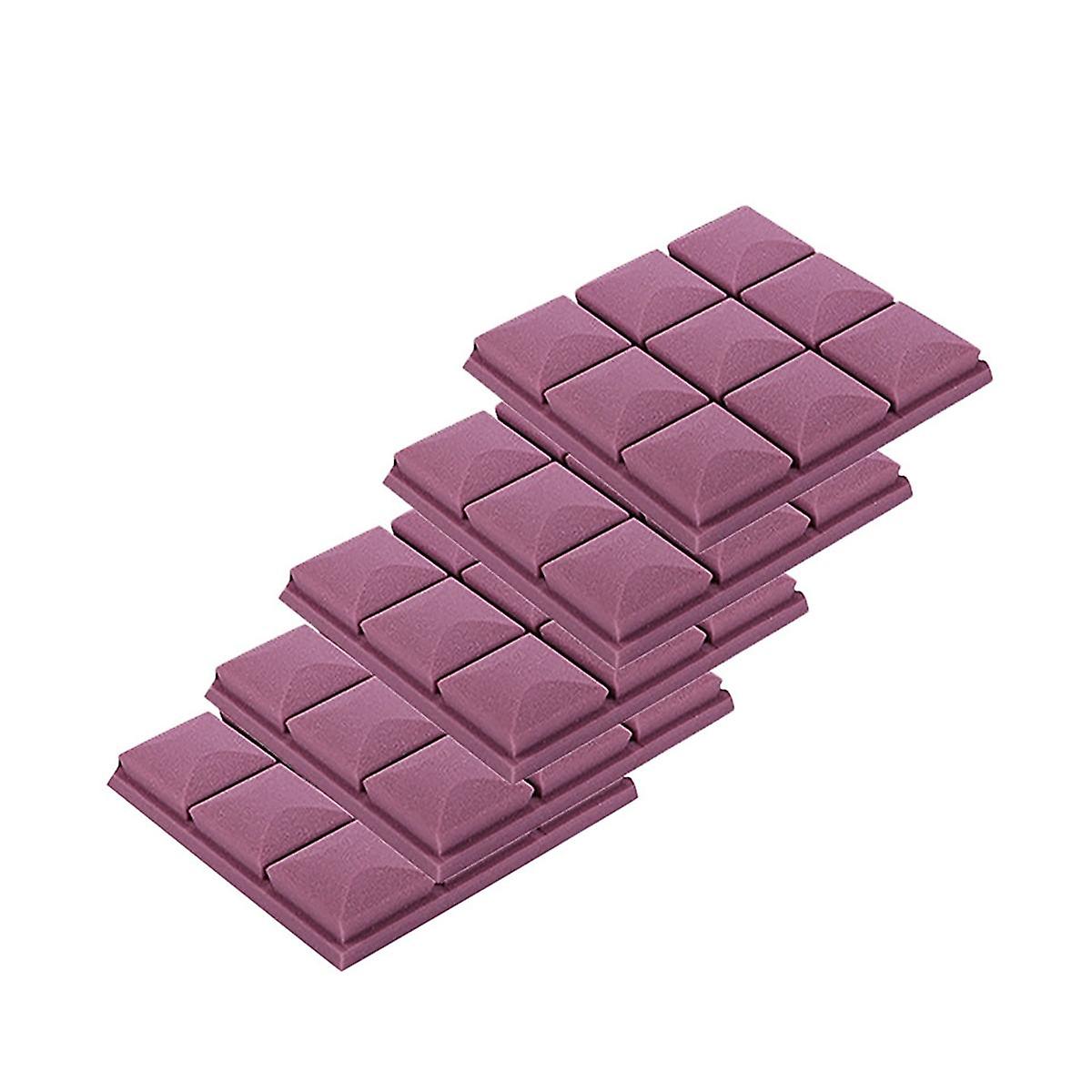 Acoustic Foam Panels, 5 Pack 30x30x5cm Mushroom Studio Wedge Tiles, Sound Panels Sound Proof Foam P