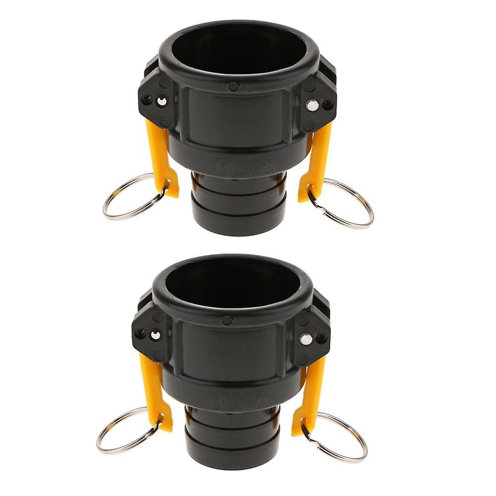2pcs Ibc Camlock Fitting Adapter To Connect Pipe Tail