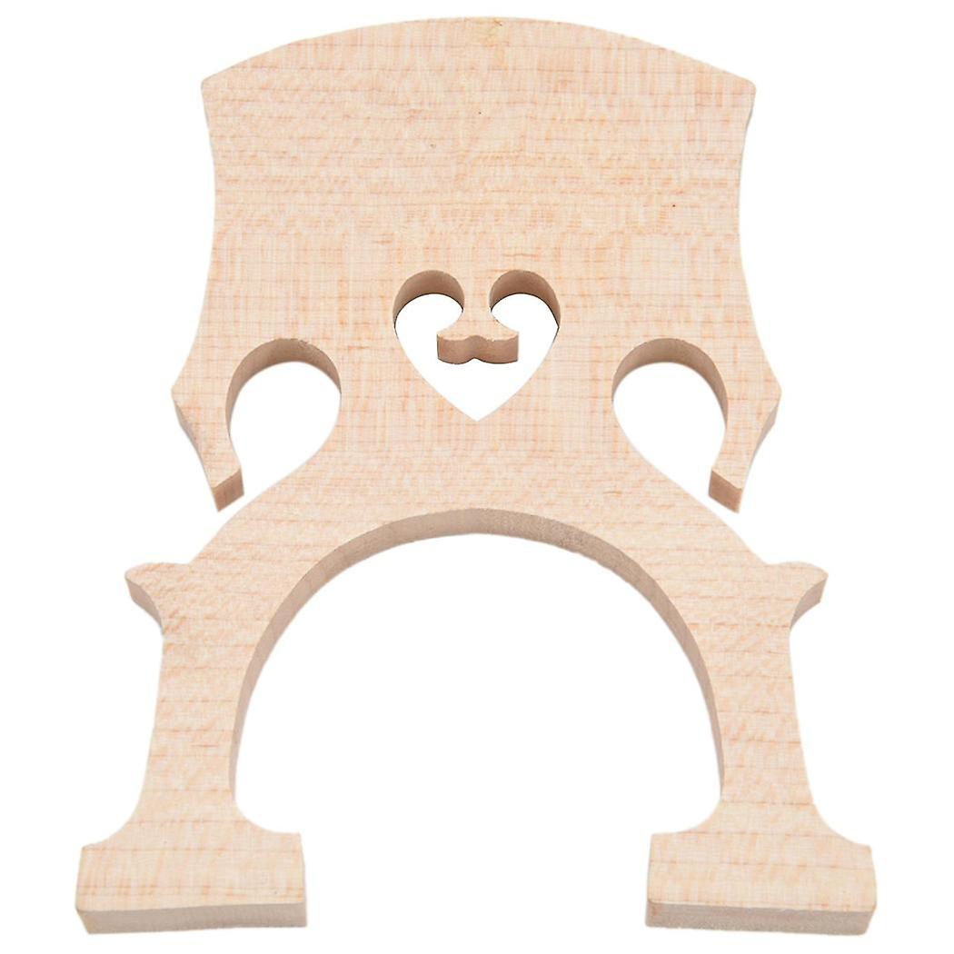 Professional Cello Bridge For 3/4 Size Cello Exquisite Maple Material