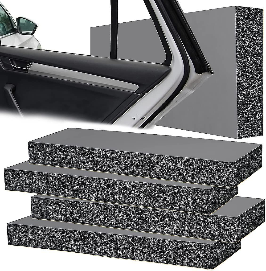 חבילה של 4 מגני מוסך, מגן קיר מוסך, דבק עצמי, קיר מוסך, מגן קצה דלת