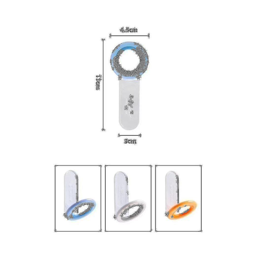 Toalettlock Toalett Anti-smutsigt bärhandtag Undvik beröring Toalettlock Handtag Lock Badrum Toalettlock