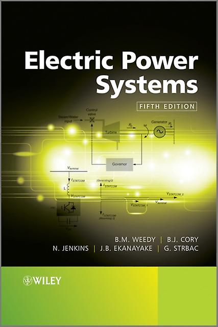 Electric Power Systems by Weedy Hardback Book