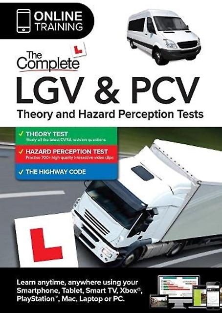 The Complete Lgv &amp Pcv Theory &amp Hazard Perception Tests Online Subscriptio by Driving Test Success Paperback