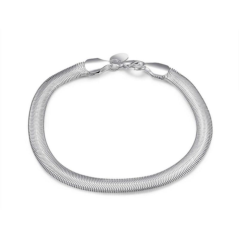 Simple Snake Bone Chain Bracelet