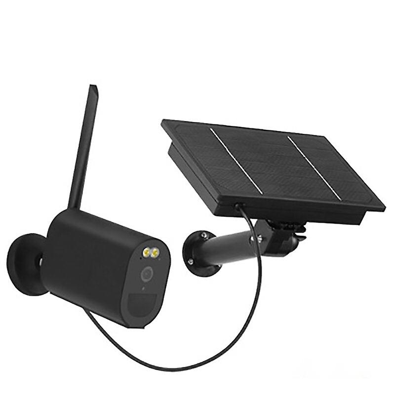 Solar-powered Wireless Outdoor Security Camera - 1080p Hd Ip Surveillance