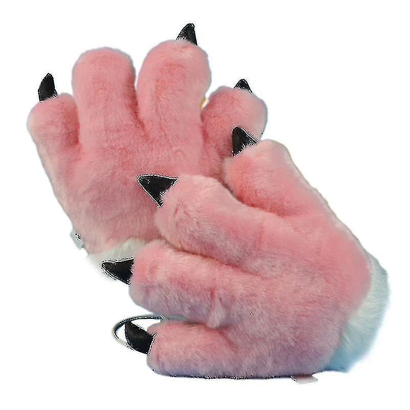 アニメ コスプレ コスチューム アニマル ポー ぬいぐるみ 手袋 尻尾 かわいい耳 ヘッドバンド 大人の子供たち