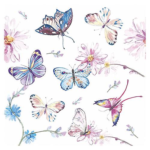 BUTTERFLIES Paper+Design Butterflies Luncheon Napkins 3 Ply Biodegradable