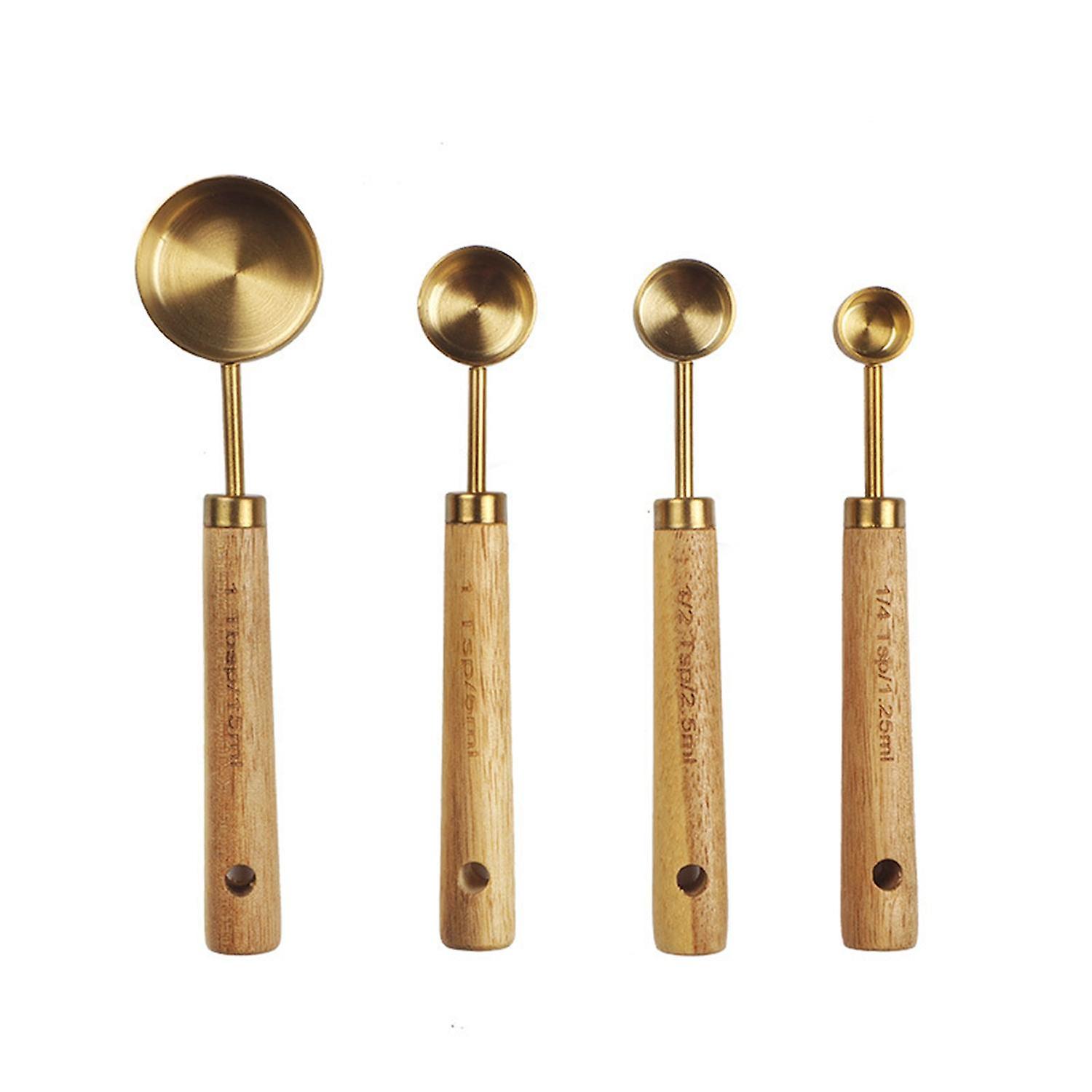 4Pcs Measuring Spoon Accurate Scoop Set Kitchen Gadget