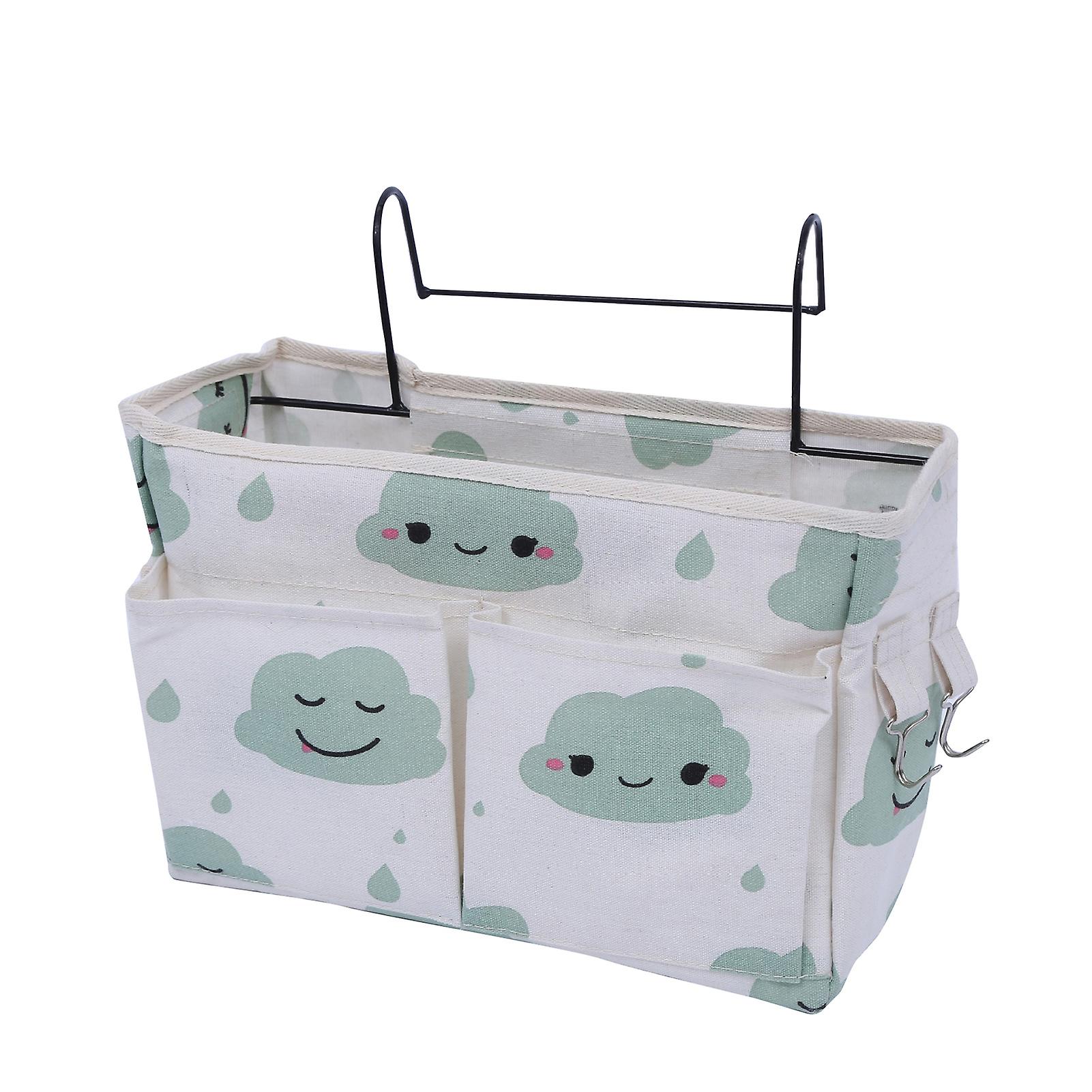 Bedside Storage Caddy Convenience Hanging Organizer Bag Multiple Pockets Bag